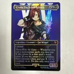 MTG Final Fantasy G’rana Tia Scion Reborn Foil Borderless NM - Image 1