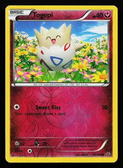 Togepi 43/108 Reverse Holo XY Roaring Skies Pokemon Card - Image 1