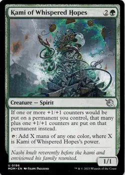 Kami of Whispered Hopes MOM #196 March of the Machine Magic: The Gathering NM - Image 1
