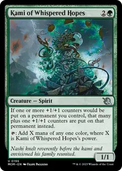 Kami of Whispered Hopes MOM #196 March of the Machine Magic: The Gathering NM - Image 3