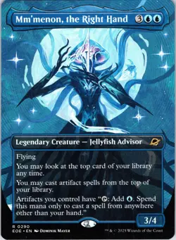 Mm'menon, the Right Hand (Borderless) Edge of Eternities Magic: The Gathering NM - Image 1