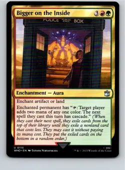 Magic the Gathering Bigger on the Inside Universes Beyond: Doctor Who MTG - Image 1