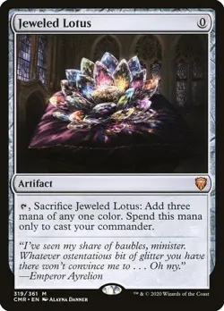 Jeweled Lotus Mythic Commander Legends Near Mint Pack Fresh - Image 1