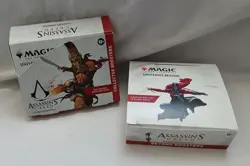Magic the Gathering MTG Assassin's Creed Empty Booster & Collector Boxes No Card - Image 1