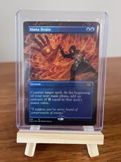 MTG Mana Drain Double Masters 2022 348 Foil Blue Mythic ENG - Image 1