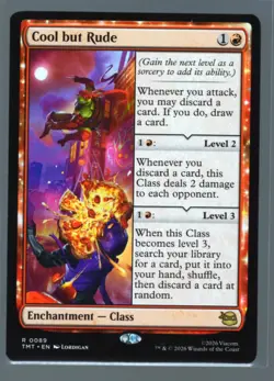 Magic the Gathering Cool but Rude TMT 89 R Teenage Mutant Ninja Turtles NM - Image 1