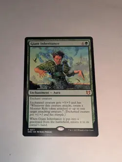 Giant Inheritance [Wilds of Eldraine Commander] Magic MTG - Image 1