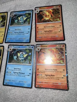 Pokemon Scarlet & Violet Prismatic Evolutions Cards Black Star Promos W Swirls - Image 2