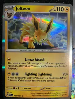 7 Jolteon Eevee pokemon TCG mix lot cute collection set ⚡⚡🐱 😍🔥🌟 - Image 3