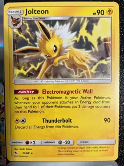 7 Jolteon Eevee pokemon TCG mix lot cute collection set ⚡⚡🐱 😍🔥🌟 - Image 5