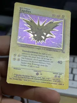 Zapdos 15/62 Fossil 1999 Base Set 2 20/130 Holo Vintage Pokemon Card Lot WOTC - Image 5