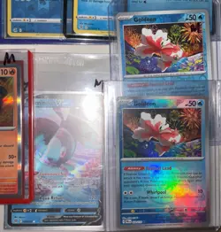 Pokemon Fish - 12x Card Lot - V+Master Ball+Holo+Reverse - NM [F013] - Image 4