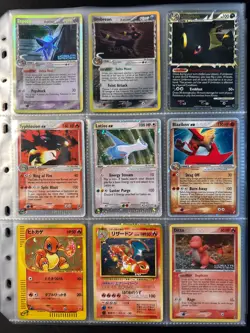 Lot of 90 ALL HOLO Vintage Pokemon Card Binder Collection - Image 2