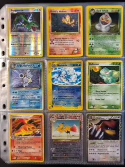 Lot of 90 ALL HOLO Vintage Pokemon Card Binder Collection - Image 4
