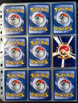 Lot of 90 ALL HOLO Vintage Pokemon Card Binder Collection - Image 5