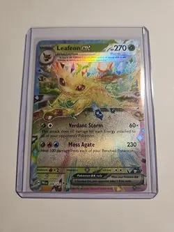 Pokemon TCG Leafeon EX Double Rare Holo Card 006/131 Prismatic Evolutions - Image 1