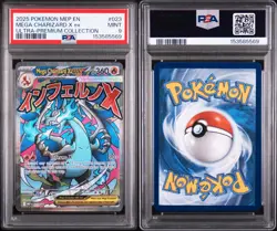 Pokemon Mega Charizard X ex 023 Mega Evolution Promo Holo PSA 9 English 2025 - Image 3
