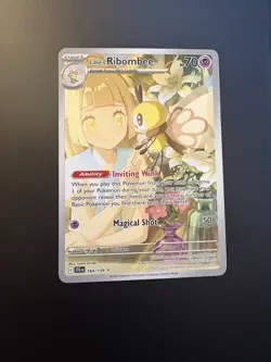 Lillies Ribombee 164:159 Journey Together NM Illustration Rare Pokemon TCG - Image 1