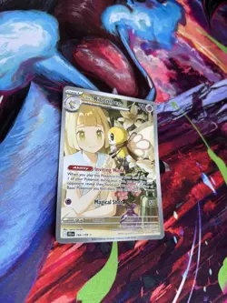 Pokemon TCG Lillies Ribombee 164/159 Illustration Rare Journey Together - Image 2
