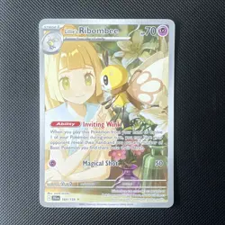 Lillies Ribombee - 164/159 - Illustration Rare - Journey Together - Pokemon - NM - Image 1