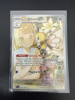 Lillies Ribombee - 164/159 - Illustration Rare - Journey Together - Pokemon - NM - Image 1