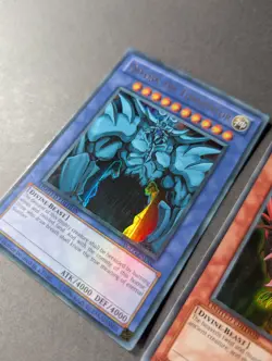 Egyptian God Cards Ra, Slifer, Obelisk Set Ultra Rare Yu-Gi-Oh! NM PSA - Image 2