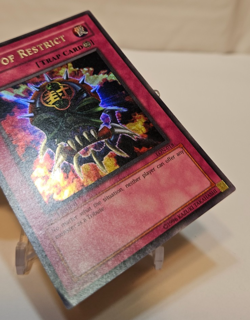 Mask of Restrict LON-018 Ultra Rare 1st Edition Yugioh 1955 - Image 5