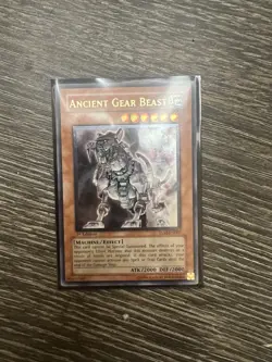Ancient Gear Beast TLM-EN007 Ultimate Rare 1st Edition NM - Image 1