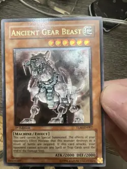 Ancient Gear Beast TLM-EN007 Ultimate Rare 1st Edition NM - Image 2
