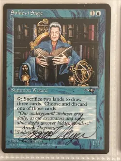DD-1 Mixed Lot Of Signed Magic The Gathering Cards - Image 4