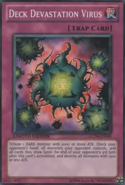 Yugioh! LP Deck Devastation Virus - GLD4-EN049 - Common - Limited Edition Lightl - Image 1