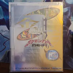 Pokemon Card Folder Neo Genesis 2 Japanese Sealed Vintage Johto Starter Binder - Image 1