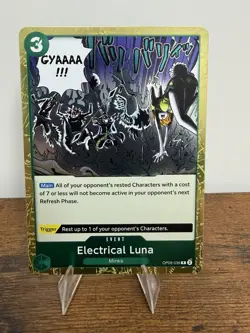 🏷 Sale - Electrical Luna OP08-036 One Piece CCG NM English - Image 1