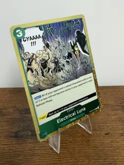 🏷 Sale - Electrical Luna OP08-036 One Piece CCG NM English - Image 3