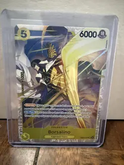 Bandai One Piece Card Game Borsalino EB04-058 Egghead Special Holo 6000 - Image 1