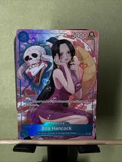 Boa Hancock Alt Art OP13-051 R* One Piece Carrying On His Will English NM - Image 1