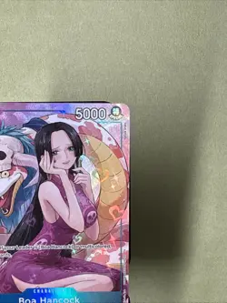 Boa Hancock Alt Art OP13-051 R* One Piece Carrying On His Will English NM - Image 3