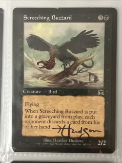 FF-1 Mixed Lot Of Signed By Heather Hudson Magic The Gathering Cards - Image 3