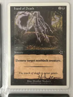 FF-1 Mixed Lot Of Signed By Heather Hudson Magic The Gathering Cards - Image 4