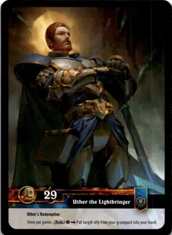 Uther the Lightbringer World of Warcraft TCG WOW - Image 2