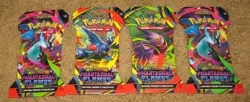 POKEMON: TCG MEGA EVOLUTION, PHANTASMAL FLAMES BOOSTER PACK LOT OF 4 - Image 1