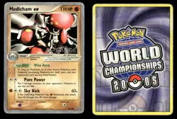Medicham ex 95/106 Ultra Rare 2005 World Championship Decks Pokemon Card - Image 1