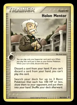 Holon Mentor 93/113 Uncommon Delta Species Pokemon Card - Image 2