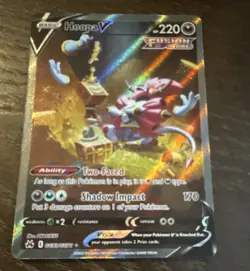 Pokemon Company Hoopa V GG53/GG70 Crown Zenith Galarian Gallery UR Holo 220 HP - Image 1