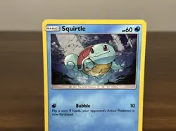 Squirtle 33/214 Unbroken Bonds Cosmos Holo Pokemon Card HP - Image 2