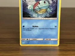 Squirtle 33/214 Unbroken Bonds Cosmos Holo Pokemon Card HP - Image 3