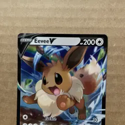 Pokemon TCG Crown Zenith Eevee V Holo Ultra Rare Card 108/159 - Image 2
