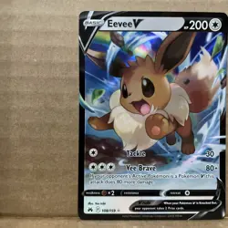 Pokemon TCG Crown Zenith Eevee V Holo Ultra Rare Card 108/159 - Image 5