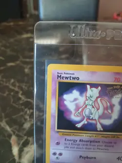 1999 Mewtwo Black Promo #3 Pokemon the First Movie. MINT. - Image 2