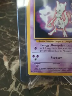 1999 Mewtwo Black Promo #3 Pokemon the First Movie. MINT. - Image 5